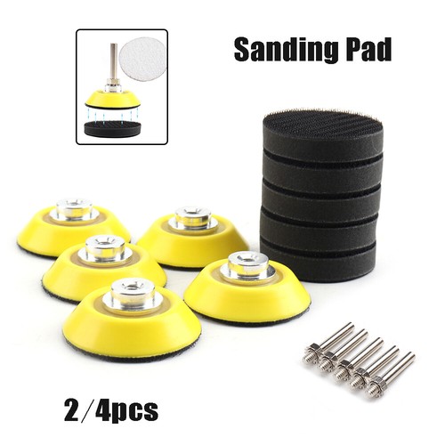 50mm inch sanding pad - 2, hook