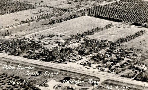 Vintage rppc bird eye view - bird's,