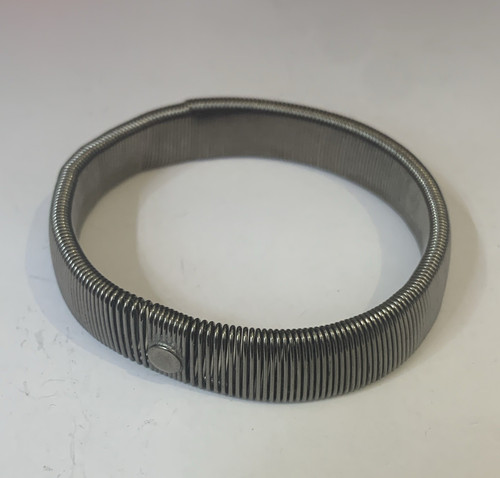 Silver tone snake chain - tone, coil