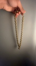 9ct GOLD PLATED belcher chain