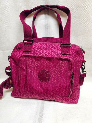 Kipling burgandy geometric - burgandy,