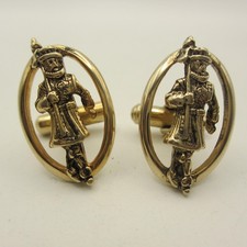 Vintage beefeater cuff - vintage, links