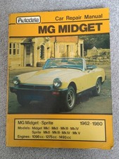 Auto Data MG Midget Car Repair