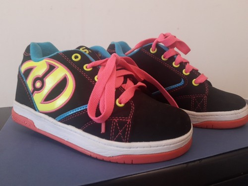 Heelys size black yellow - black/,