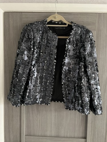 Zara women sequin jacket - zara, women's