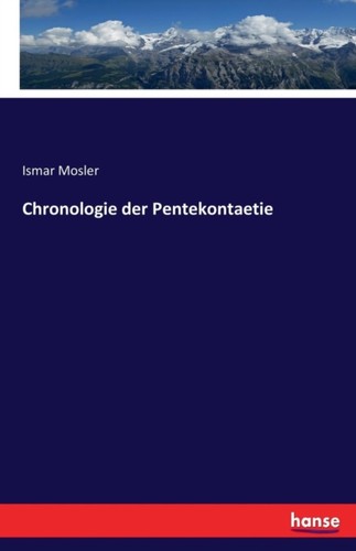 Mosler chronologie der - chronologie,