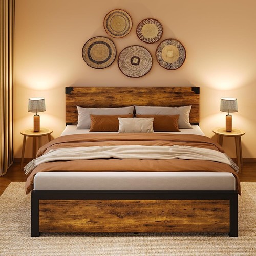 King size bed - king, frame