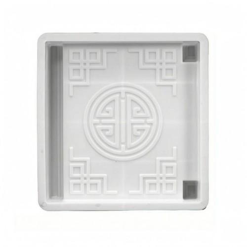 Garden edging mold - edging, recessed