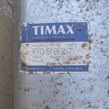 Ford FiestaMK 11, 1.0 & 1.1 ohv engine Exhaust Mid / back system