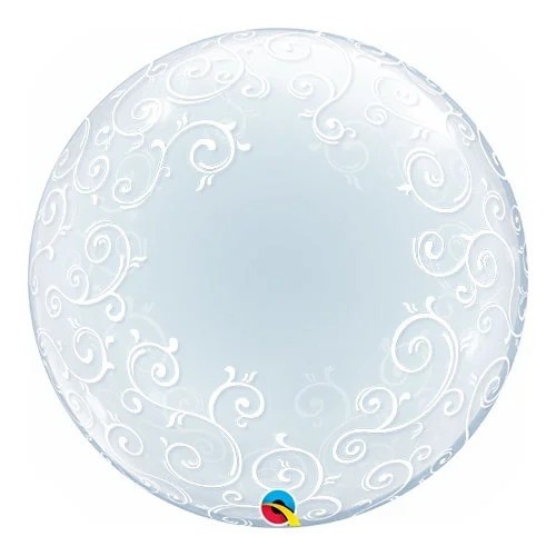Qualatex clear deco bubble - 24",