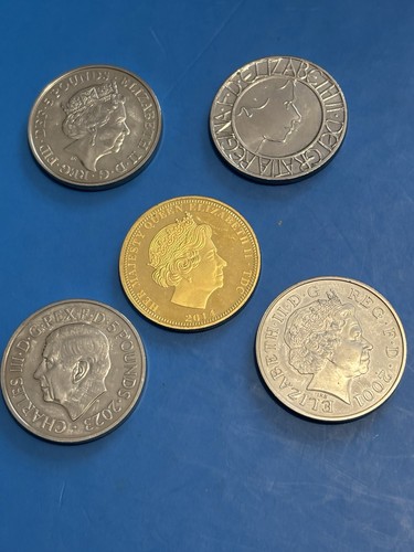 Collectible coins - £5,