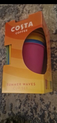 Set costa coffee cups - 5,
