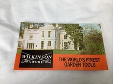 Wilkinson Sword Garden Tools Brochure 