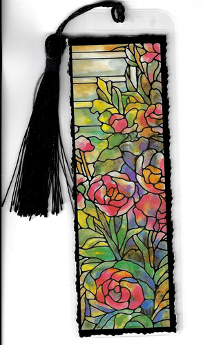 Art louis tiffany bookmark - louis,