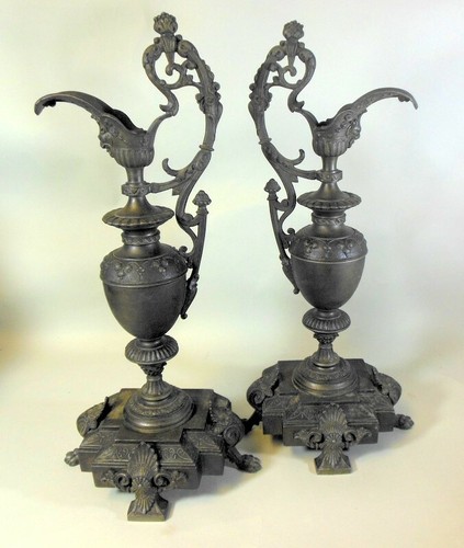 Antique victorian ewers - pr,