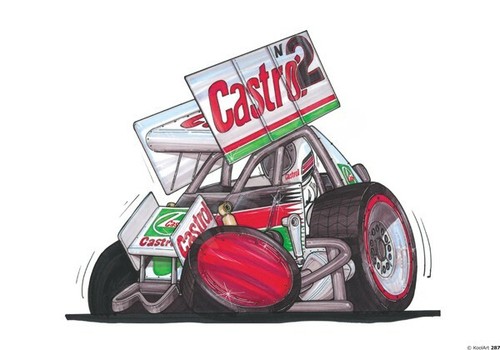 Stock car sprint castrol - stock,