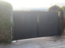 Electric composite gates - composite,