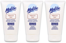 Malibu Miracle Tan Before & After Moisturising Sun Lotion 150ml X 3