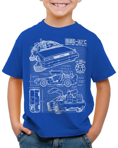 Delorean dmc shirt kids - dmc-12,