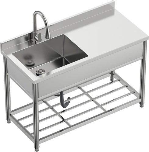 Stainless steel utility sink - utility,