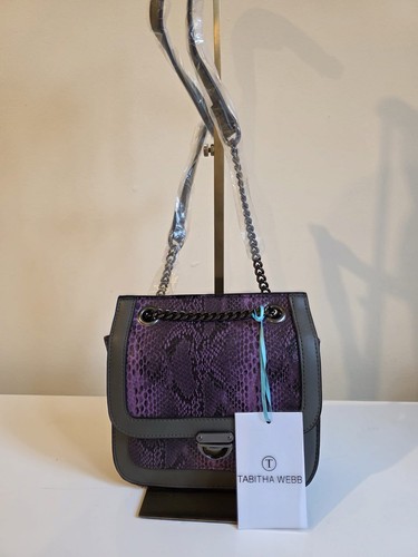 Tabitha webb purple snakeskin - purple,