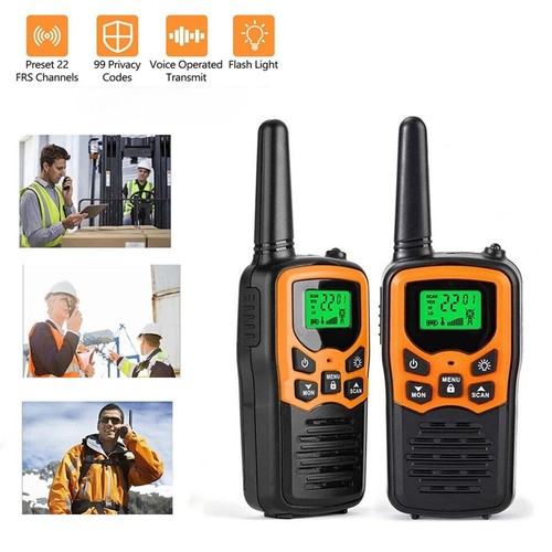 2pcs set long range walkie - long,
