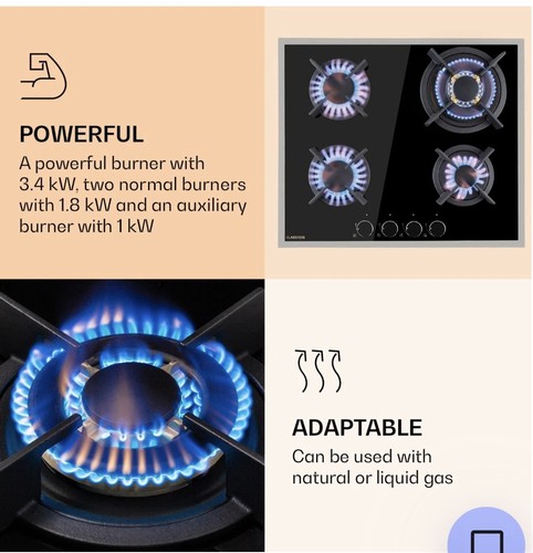 Gas hob 60cm new - gas,
