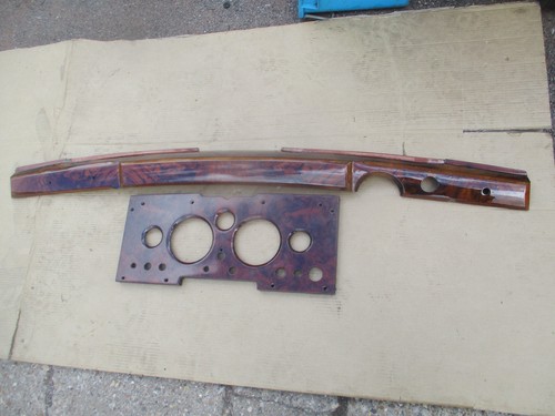 Jaguar xk140 dashboard - xk140, wood