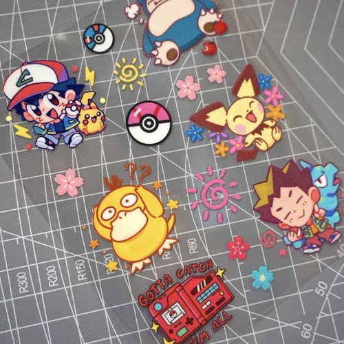 Pokémon dtf transfer - uv,