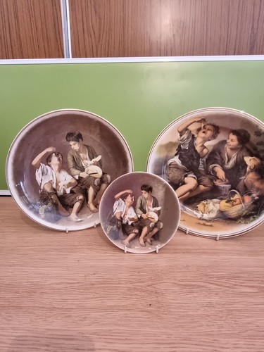Vintage beggar boys plates - 3,