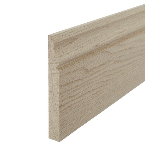 Solid white oak skirting - solid,