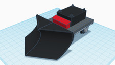 Industrial snow plough kit - plough,
