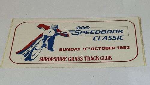 Vintage grasstrack sticker - grasstrack,