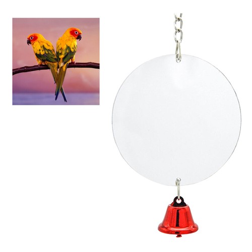 Mirror bird parrot toy - mirror,