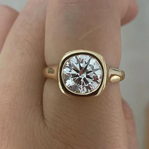 Round cut ct white - cut, 3.10