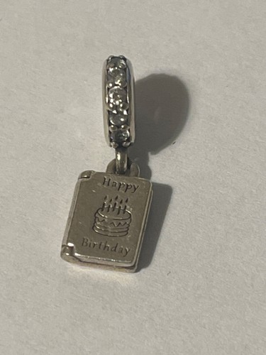Pandora birthday card dangle