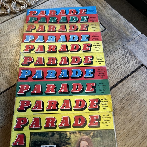 Vintage parade magazines - parade,
