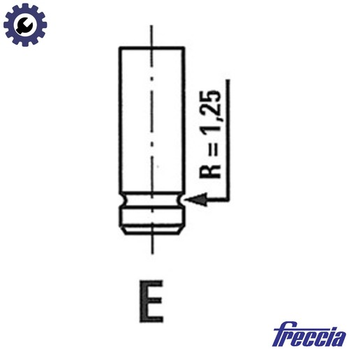 Intake valve r4592 scr for - intake, r4592/scr