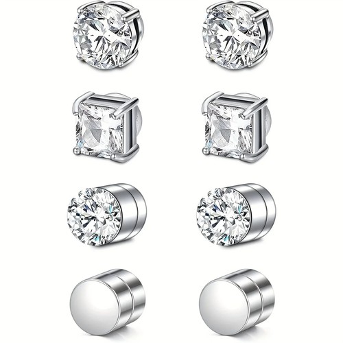 Magnetic earrings clip women - magnetic,