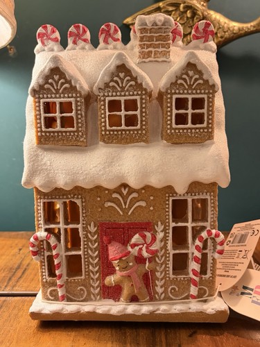 Light gingerbread house - gingerbread,