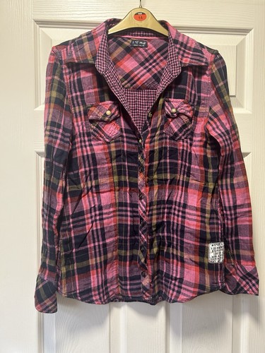 Next pink tartan pattern plaid