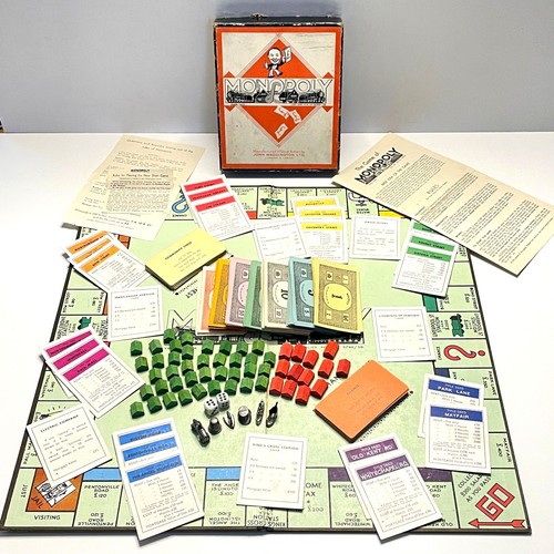 Vintage 1930 1940 monopoly - 1930/1940, set