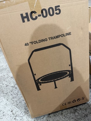 Folding trampoline - folding,