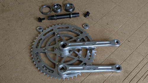 Stronglight 49d crankset - stronglight,