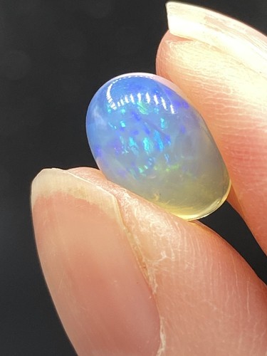 Opal precious white ethiopian - white,