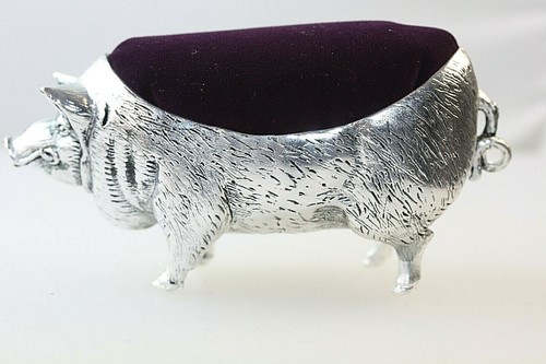 Piggy pig piglet silver boar - pig,