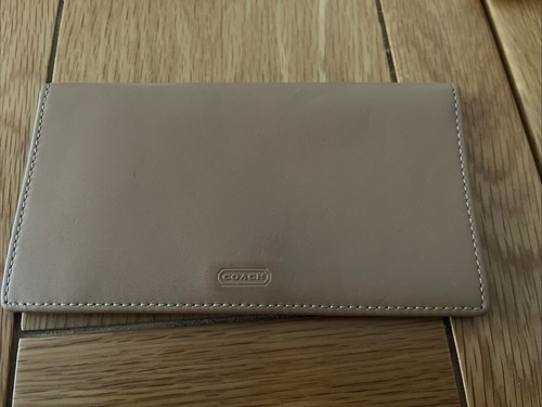 Coach cheque book holder - cheque,