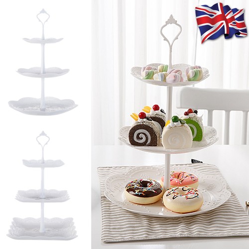 Tier plastic cake stand - cake,