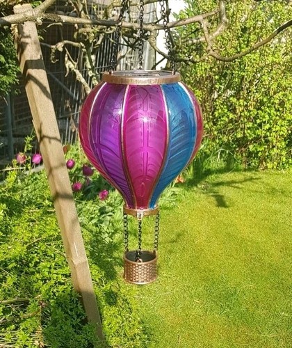 Solar hot air balloon flaming - balloon,