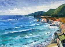 Big sur painting - painting, original